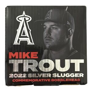 Mike Trout 2022 Silver Slugger Commemorative Bobblehead Los Angeles‎ Angels MLB